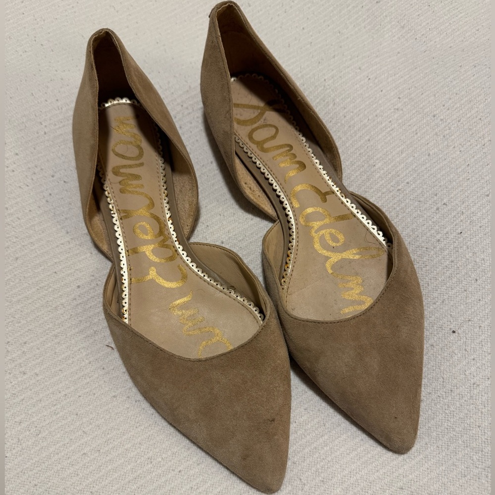 Sam Edelman Women's Brown Suede Loafers